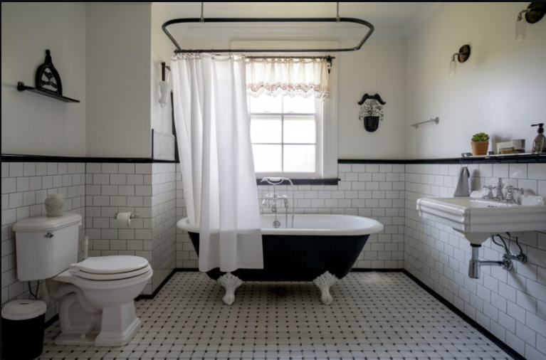 10 Stylish Black and White Bathroom Ideas for a Timeless Look