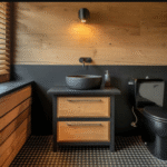 10 Stunning Black and Wood Bathroom Designs for a Modern Look