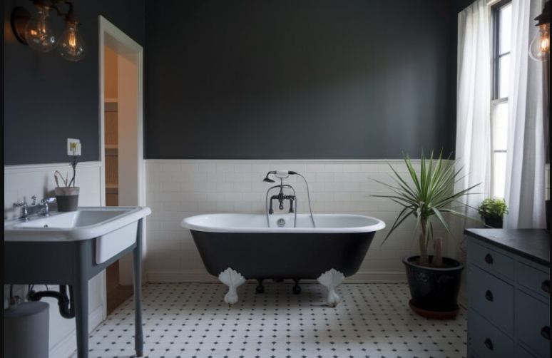 15 Stunning Black, White, and Grey Bathroom Ideas for a Chic Escape